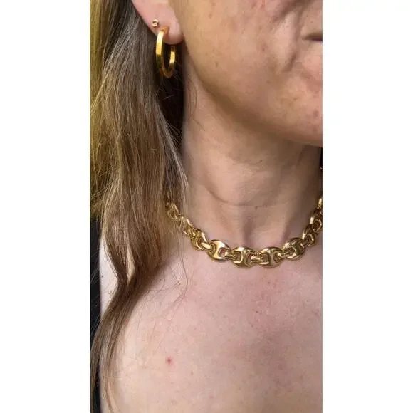 Vintage Monet Mariner Chain Necklace - Picture 7 of 9